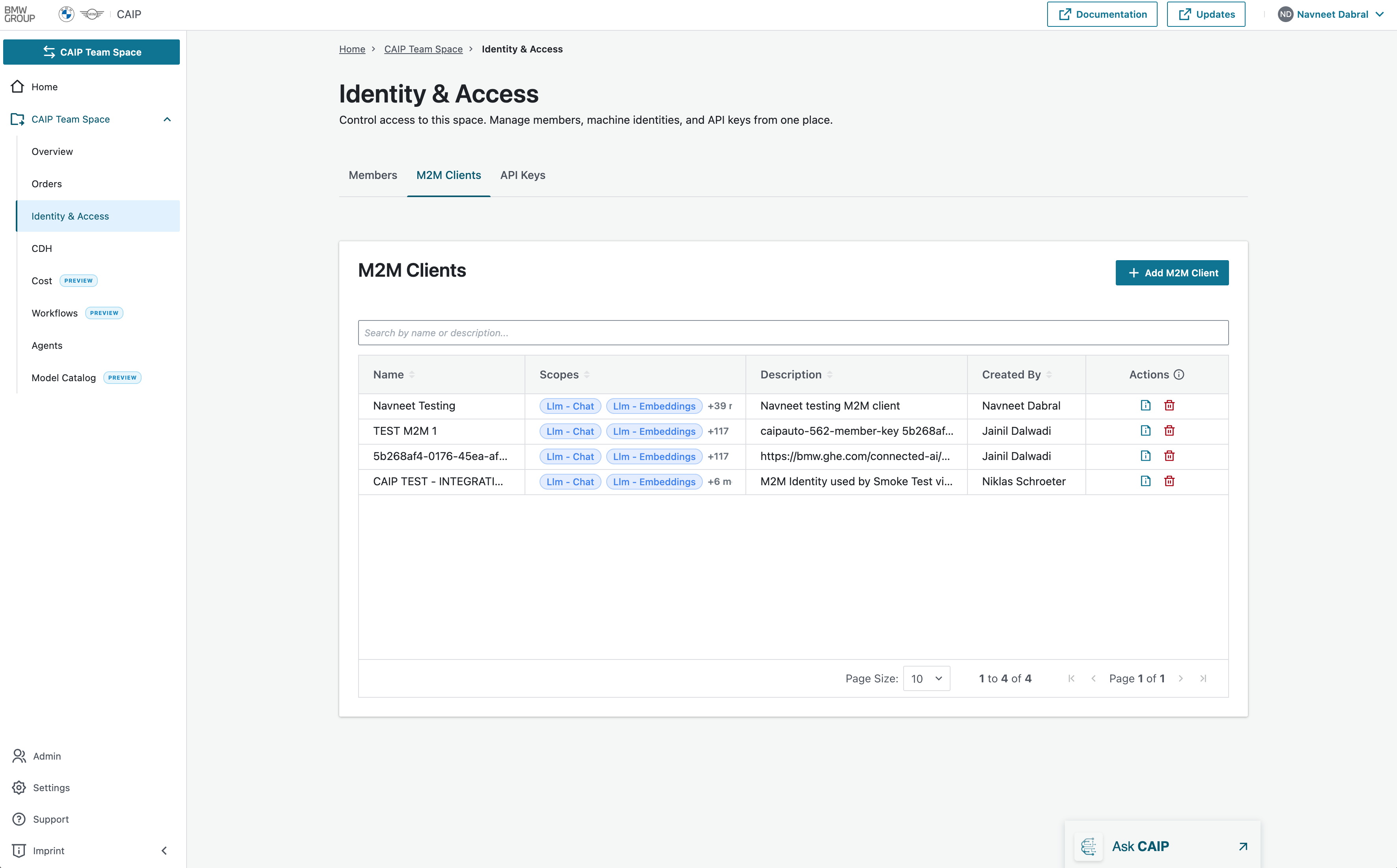 M2M Clients