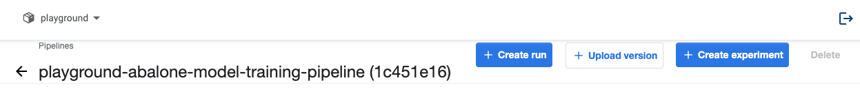 Create Run Button