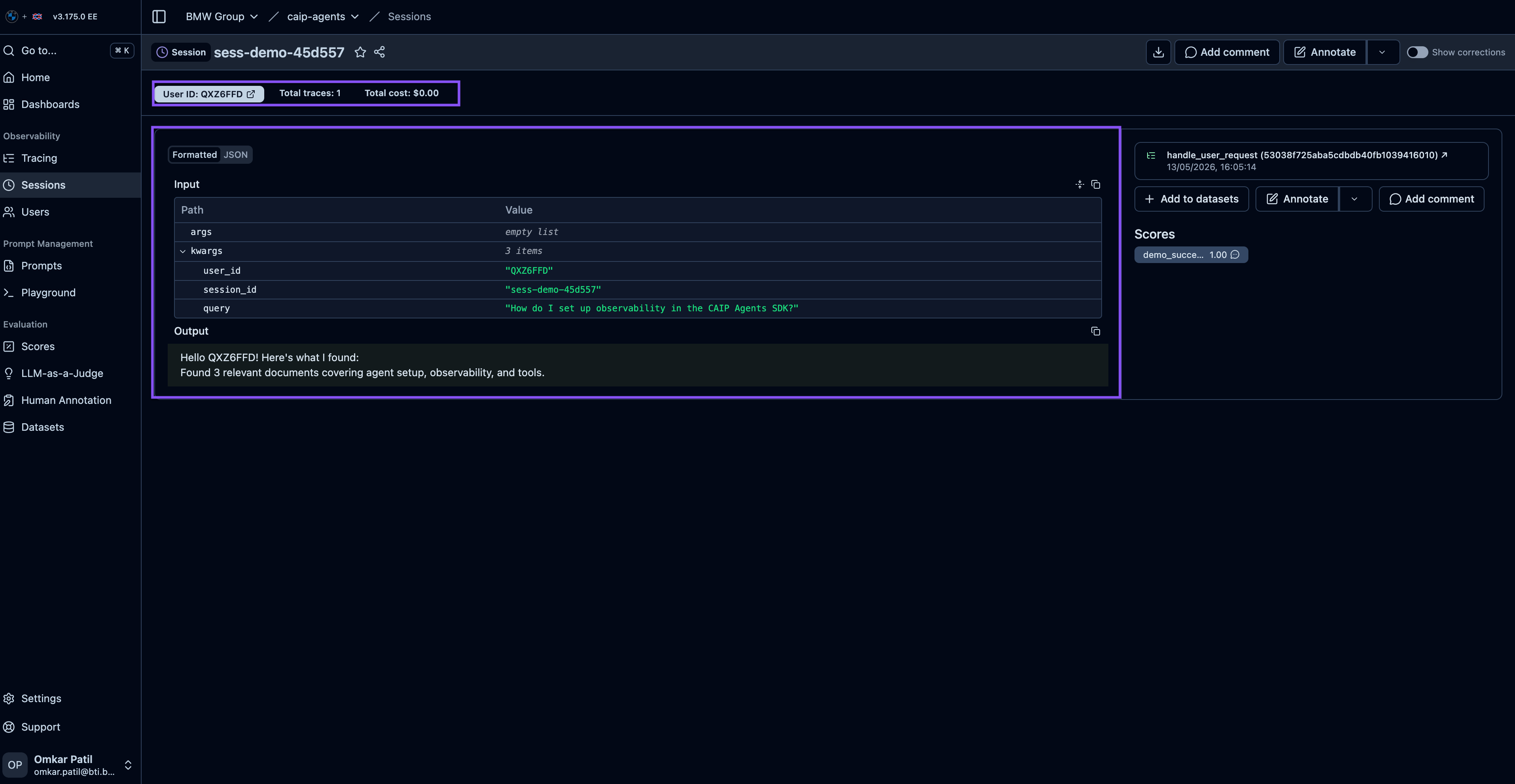 User View
