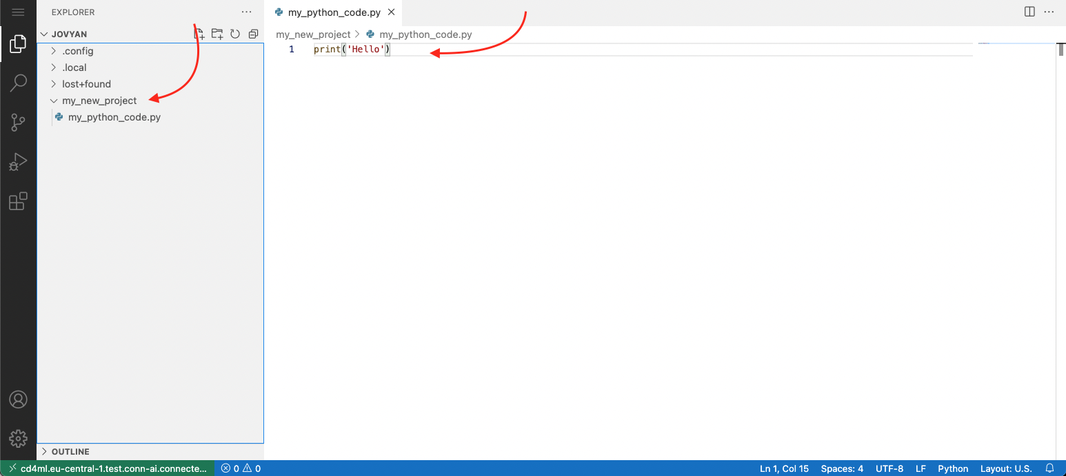 Old VS Code Instance
