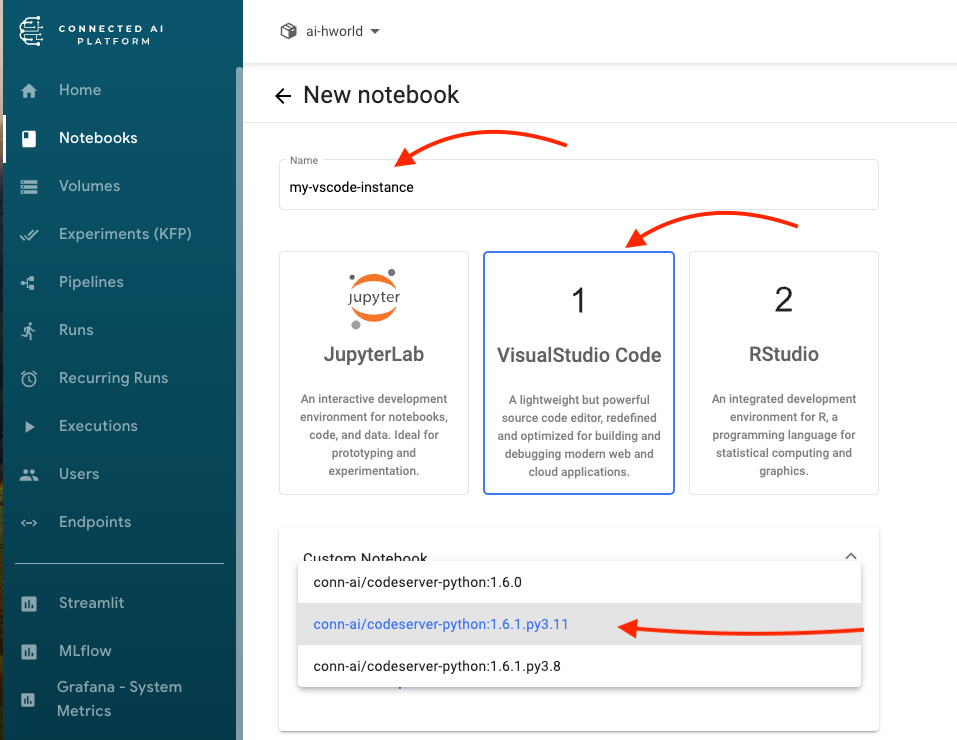 VS Code Image Selection